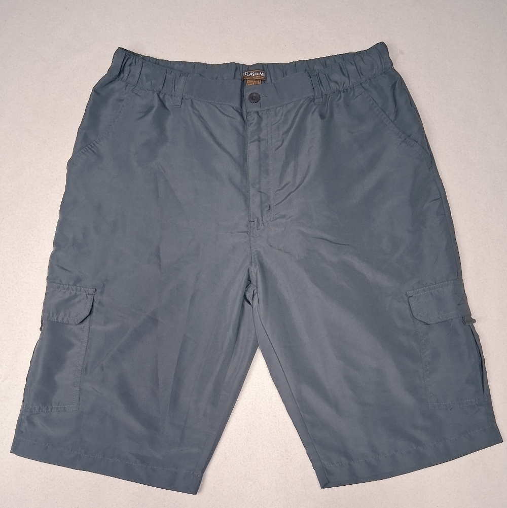 Atlas For Men  Cargo Shorts in Slate Blue